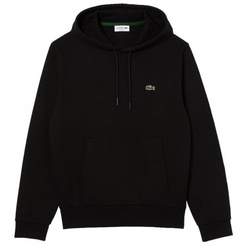 Sudadera Lacoste Algodon Negro Verde Sudadera Lacoste Algodon Negro Verde