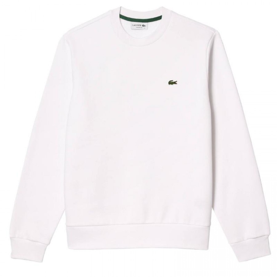 Lacoste Jogger White Sweatshirt  Offer + Cheap