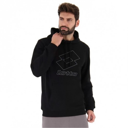 Sudadera Lotto Smart IV Negro Sudadera Lotto Smart IV Negro