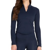 Wilson Baseline Half Zip Navy Blue Women''s Sweatshirt