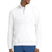 Sudadera Wilson Parkside Meia Jaqueta Branca Com Zíper  Oferta + Barato