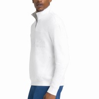 Sudadera Wilson Parkside Meia Jaqueta Branca Com Zíper  Oferta + Barato