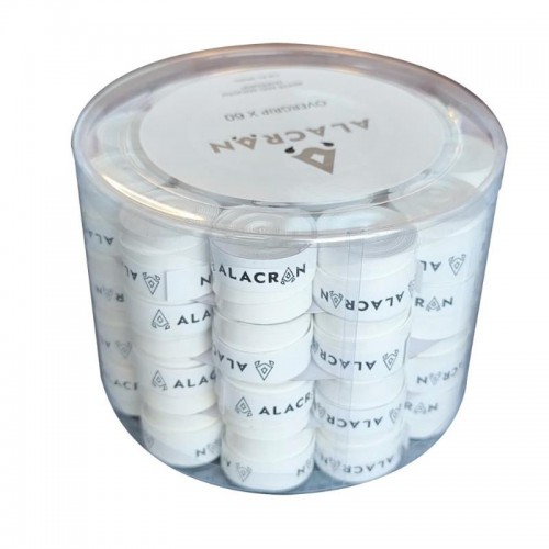 Tambor Alacran 60 Overgrips Lisos Blanco Tambor Alacran 60 Overgrips Lisos Blanco