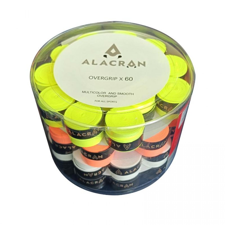 Tambor Alacran 60 Overgrips Lisos Multicolor  Oferta + Barato