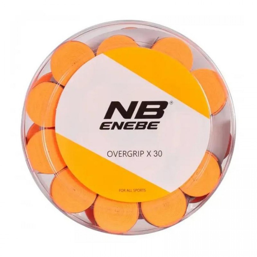 Tambor Enebe Response Naranja Fluor 30 Overgrips  Oferta + Barato