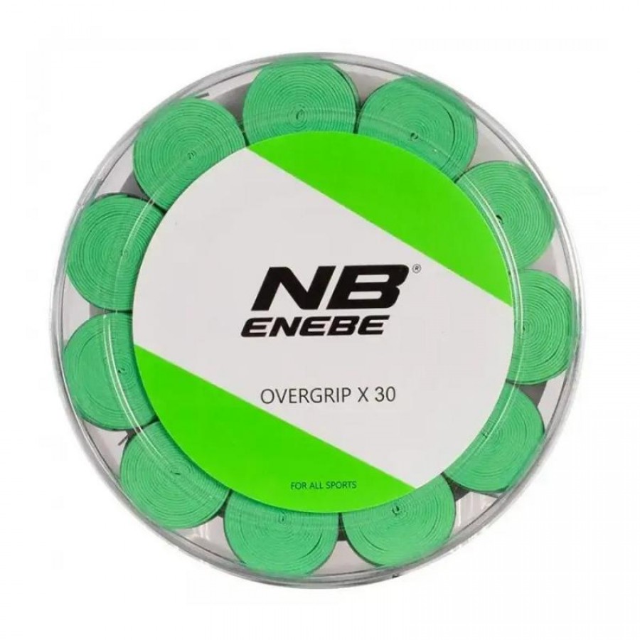 Tambor Enebe Response Verde Fluor 30 Overgrips  Oferta + Barato
