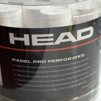 Head Padel Pro Tambor Branco Perfurado 60 Overgrips  Oferta + Barato