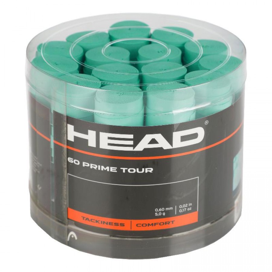 Tambor Head Prime Tour Mint 60 Overgrips  Oferta + Barato