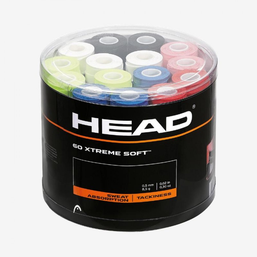 Head Xtremesoft Drum Colors 60 Overgrips PADELPOINT Head Xtremesoft Drum Colors 60 Overgrips