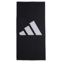 Toalha preta grande da Adidas  Oferta + Barato