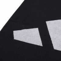 Toalha preta grande da Adidas  Oferta + Barato