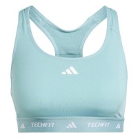 Top Adidas Techfit Azul Menta  Oferta + Barato