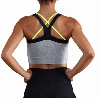 Top Endless Crop Gris Chine  Oferta + Barato