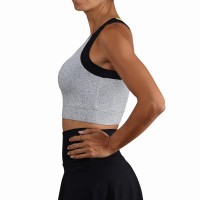 Top Endless Crop Gris Chine  Oferta + Barato