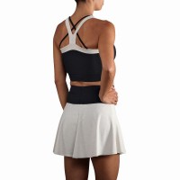 Top Endless Crop Negro Dorado  Oferta + Barato