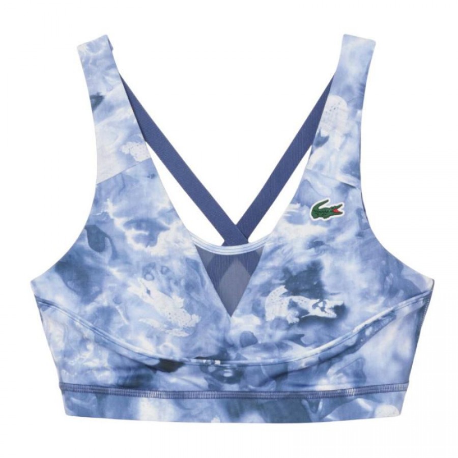 Top Lacoste Sport Violeta Azul  Oferta + Barato