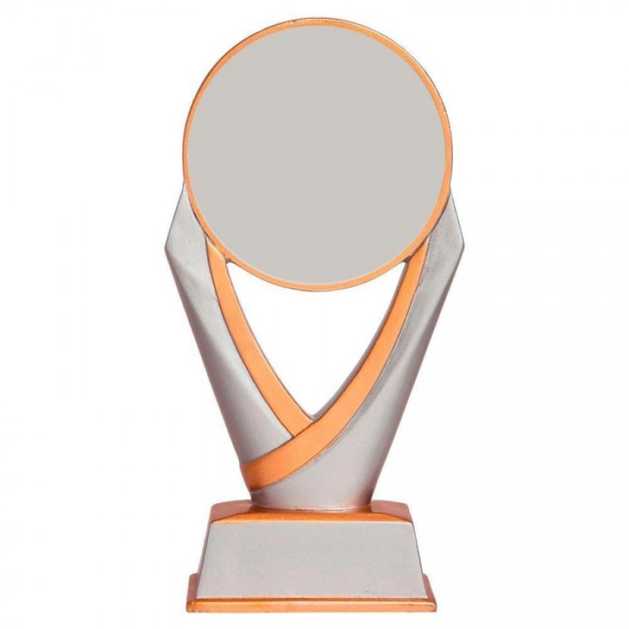 Trofeu de Resina Chicago Neutro 19 cm  Oferta + Barato