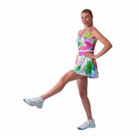 Bidi Badu Robe Kaleido Blanche Mix  Offre - Pas cher