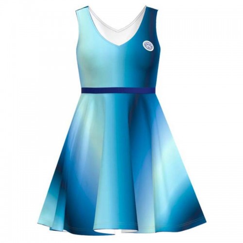 Dark Blue Aqua Bidi Badu Spectrum Dress Dark Blue Aqua Bidi Badu Spectrum Dress