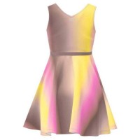 Bidi Badu Spectrum Brown Yellow Dress  Offer + Cheap