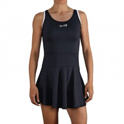 Vestido Endless Orbit Negro Blanco