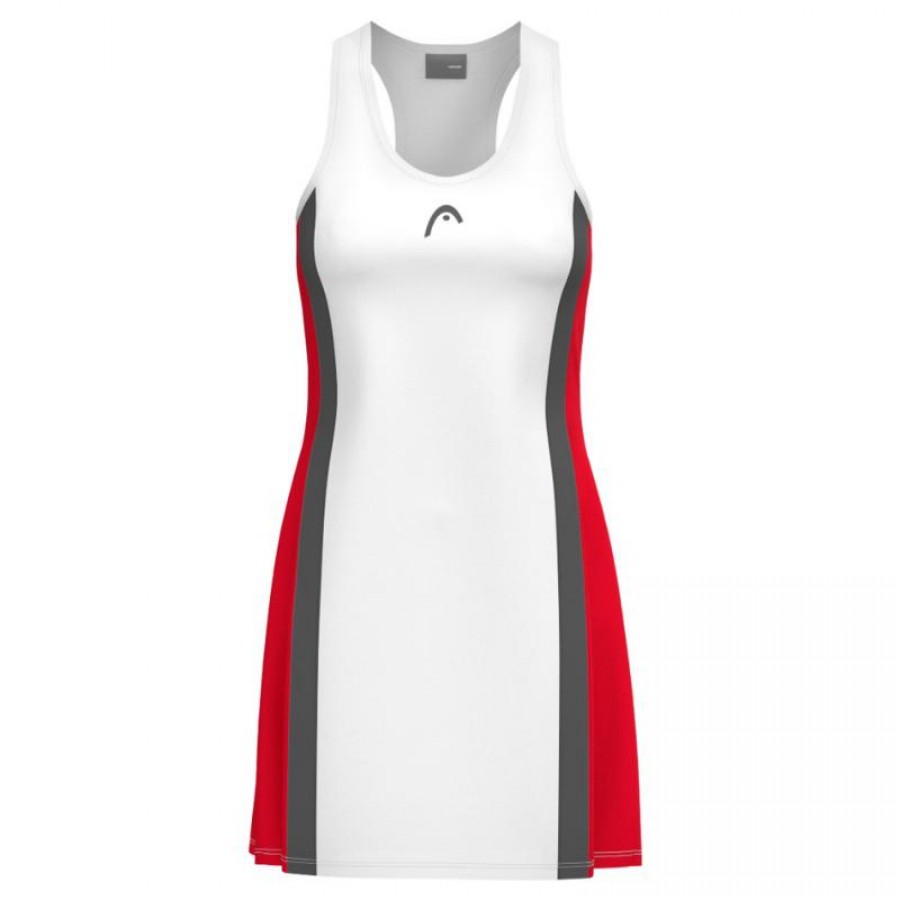 Head Club 25 Vestido Vermelho Branco  Oferta + Barato