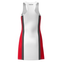 Head Club 25 Vestido Vermelho Branco  Oferta + Barato
