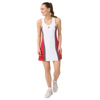 Head Club 25 Vestido Vermelho Branco  Oferta + Barato