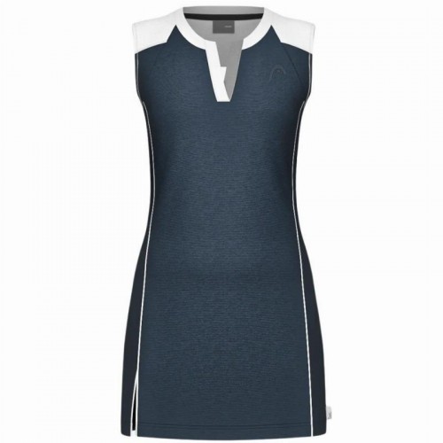Vestido Head Play Tech Azul Marino Blanco Vestido Head Play Tech Azul Marino Blanco