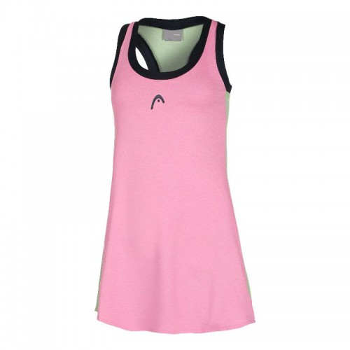 Head Play Tech Dress Pink Green Head Play Tech Dress Pink Green