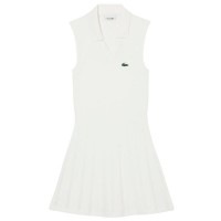 Vestido de Ténis Branco Lacoste  Oferta + Barato