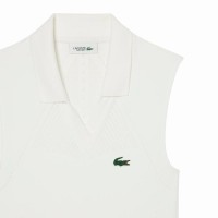 Vestido de Ténis Branco Lacoste  Oferta + Barato