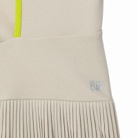 Vestido Lacoste Ultra Dry Cinza Branco Amarelo  Oferta + Barato