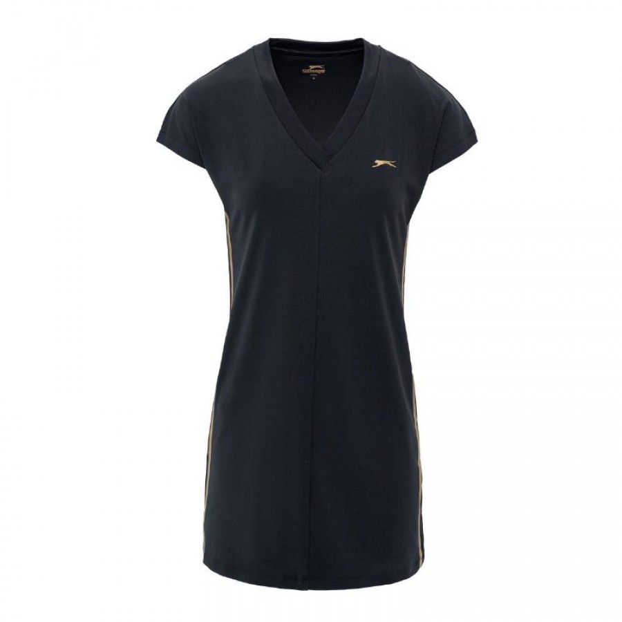 Slazenger Herritage Vestido Preto  Oferta + Barato