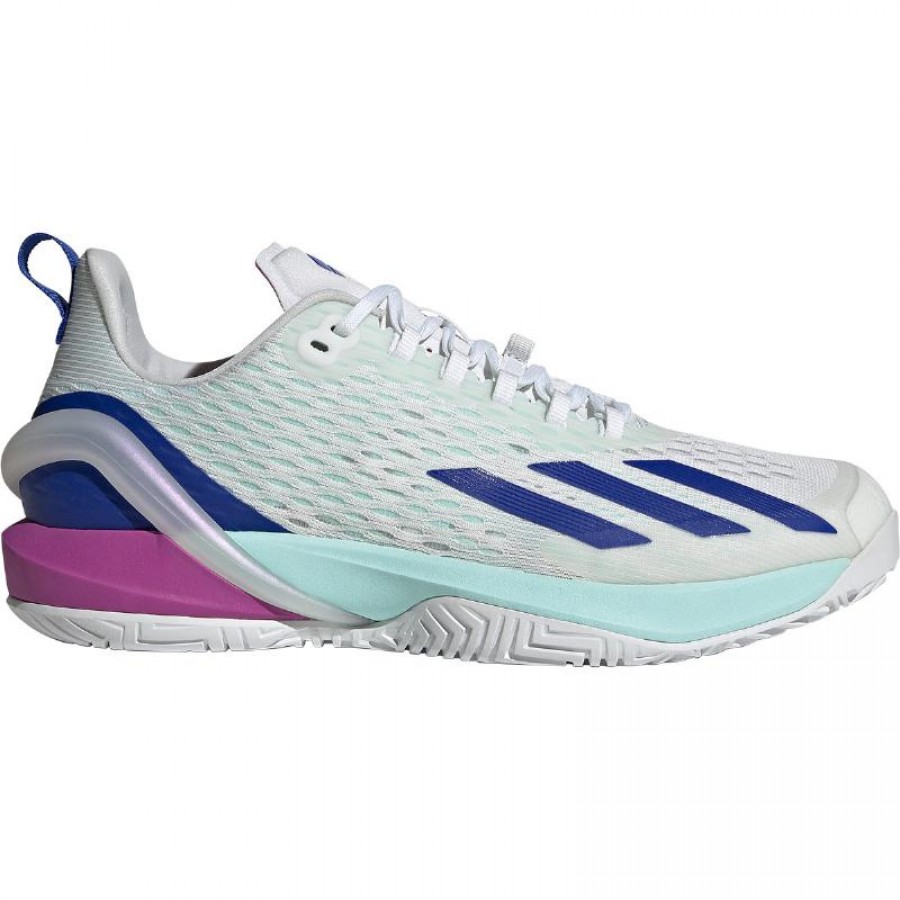 Adidas Adizero Cybersonic White Blue Aqua Sneakers  Offer + Cheap