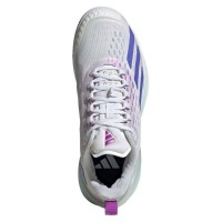 Adidas Adizero Cybersonic Blanc Bleu Aqua Baskets Femme  Offre - Pas cher