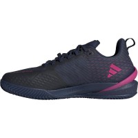 Adidas Adizero Cybersonic Clay Tênis Rosa Azul Escuro  Oferta + Barato