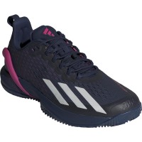 Adidas Adizero Cybersonic Clay Tênis Rosa Azul Escuro  Oferta + Barato