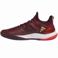 Adidas Adizero Ubersonic 4.1 Baskets en or rouge  Offre - Pas cher