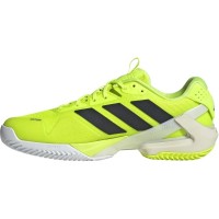 Adidas Adizero Ubersonic 5 Clay Lucid Lemon Noir Baskets  Offre - Pas cher