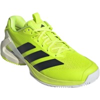 Adidas Adizero Ubersonic 5 Clay Lucid Lemon Noir Baskets  Offre - Pas cher