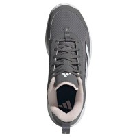 Adidas AvaFlash CLAY Gris Blanc Rose Baskets Femme  Offre - Pas cher