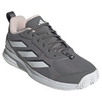Adidas AvaFlash CLAY Gris Blanc Rose Baskets Femme  Offre - Pas cher