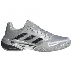 Zapatillas Adidas Barricade 13 Plata Negro