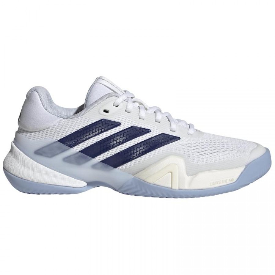 Zapatillas Adidas Barricade 14 Clay Blanco Azul Mujer