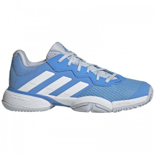 Zapatillas Adidas Barricade Azul Blanco Junior Zapatillas Adidas Barricade Azul Blanco Junior