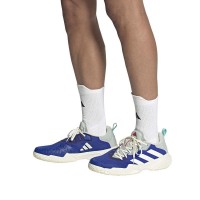 Adidas Barricade Sneakers Blue Royal White  Offer + Cheap