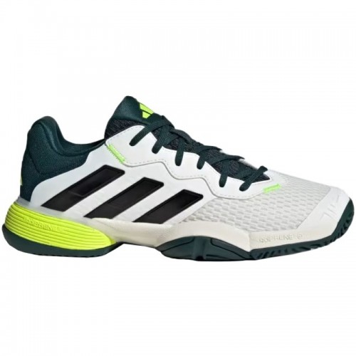 Zapatillas Adidas Barricade K Blanco Negro Verde Junior Zapatillas Adidas Barricade K Blanco Negro Verde Junior