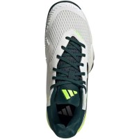 Zapatillas Adidas Barricade K Blanco Negro Verde Junior