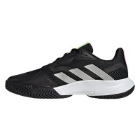 Tênis Adidas Court Jam Control M Preto Prateado  Oferta + Barato